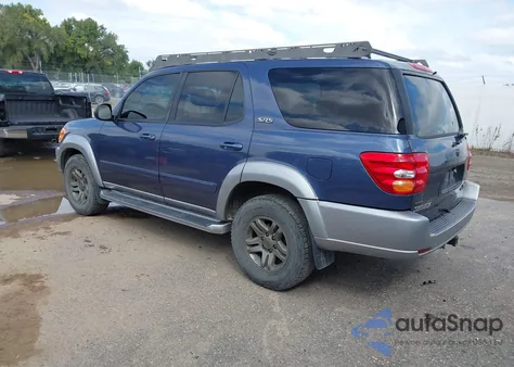 2002 Toyota Sequoia Sr5 V8 z USA, uszkodzony, nr VIN 5TDBT44A62S135557